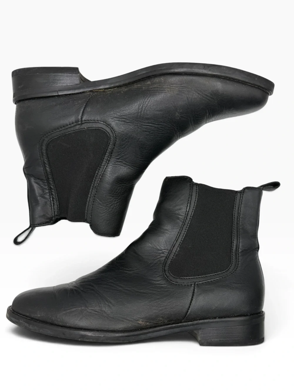 Thursday Boot Company Black Leather Chelsea Boots - Size 8